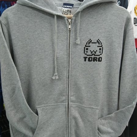 DokodemoIssyo TORO zip hoodie