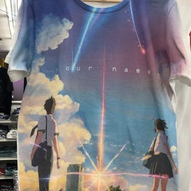 君の名は。 フルグラフィックTシャツ
