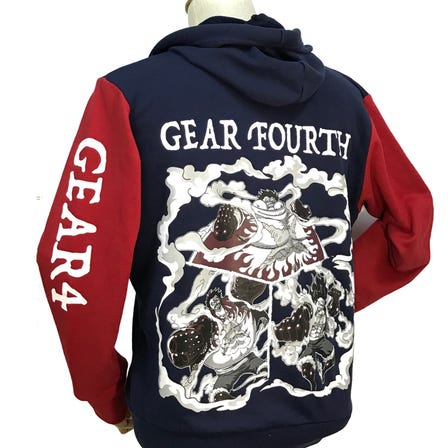 One Piece Luffy Gear 4 parka