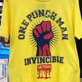 One Punch-Man College t-shirt