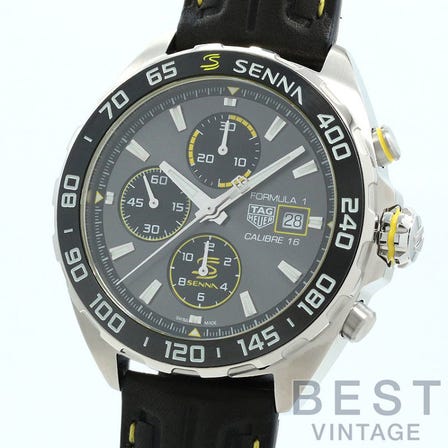 TAG HEUER FORMULA 1 CARIBRE 16 AYRTON SENNA SPECIAL EDITION CAZ201B.FC6487 INQUIRY No.0350104367128