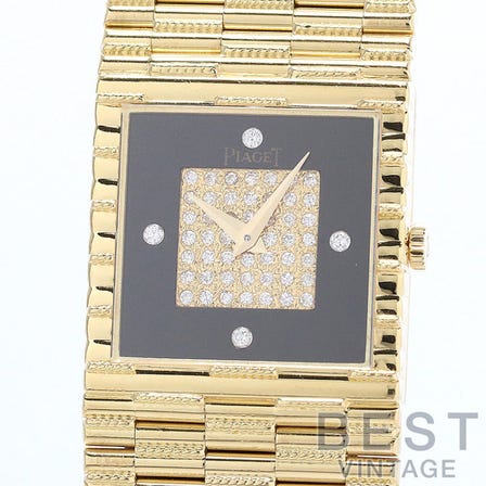 PIAGET TRADITION ONYX & PAVE DIAMONDS DIAL G0A08193 (9352G2) INQUIRY No.1002000023378