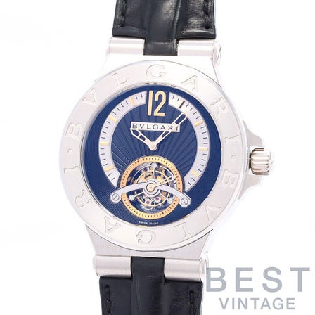 BVLGARI DIAGONO TOURBILLON LIMITED EDITION 101690 (DG42PTB) INQUIRY No.0102004026939