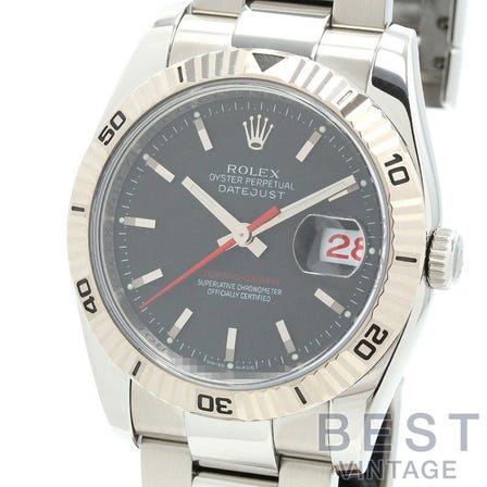 ROLEX OYSTER PERPETUAL DATEJUST TURN-O-GRAPH 116264 INQUIRY No.0100204857247