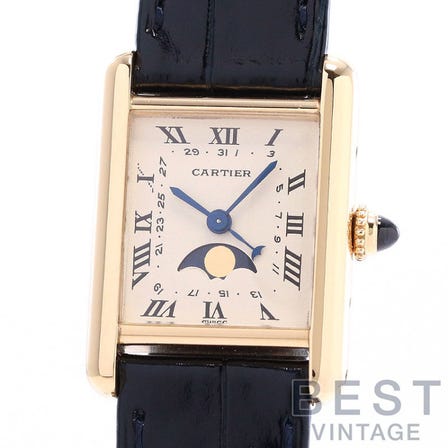 CARTIER TANK LOUIS CARTIER MEDIUM MODEL MOONPHASE W1500851 INQUIRY No.1002000013485
