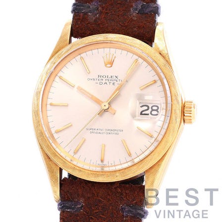 ROLEX OYSTER PERPETUAL DATE "FLORENTINE FINISH" 1502/8 INQUIRY No.1002000014574