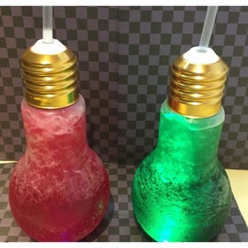 Light bulb soda