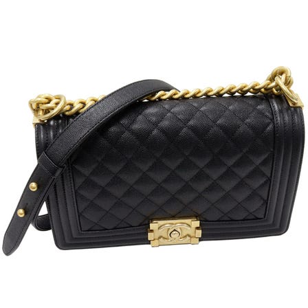 Chanel Boy Chanel Chain Shoulder Bag A67086