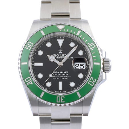 Rolex ROLEX<br />
Submariner Date green<br />
126610LV