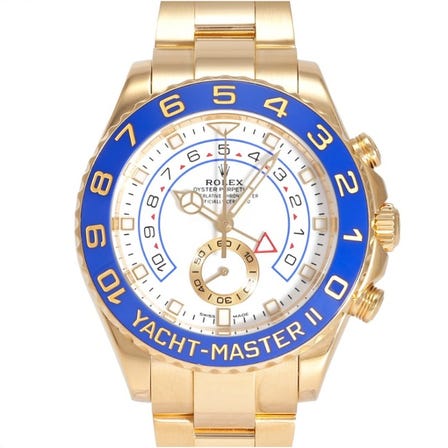 ROLEX
Yacht-MasterⅡ
116688
(Price may very)