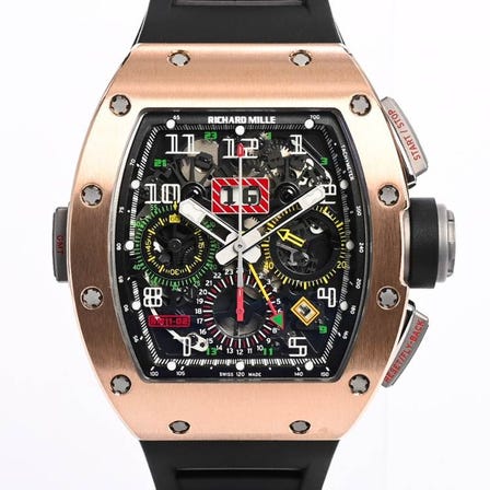 RICHARD MILLE　Flyback Chronograph RM11-02 Rose Gold