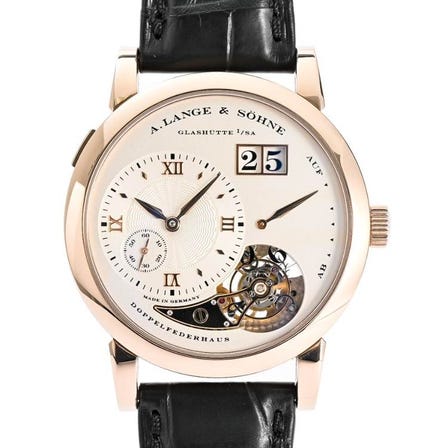 A. Lange & Söhne Lange 1 Tourbillon “Tribute to F.A. Lange” 722.05 Rose Gold