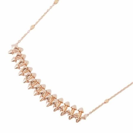 9422476 CARTIER Crush Do Necklace Size SM B7224744 18K Pink Gold Used S Rank