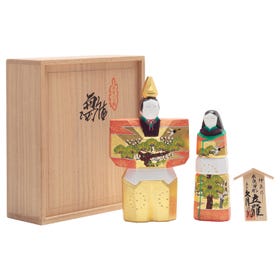 Nara Itto-bori carving No.6 standing doll by Shinsen
