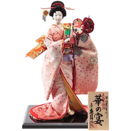 尾山人形「華之宴 本練頭 10號」