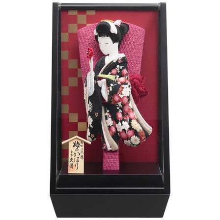 羽子板展示盒裝飾