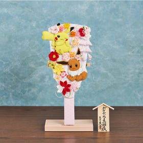 宝可梦羽子板 - 皮卡丘＆伊布