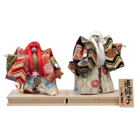 連獅子　D8160-Z-US

W64&times;D26&times;H40(cm)
https://netshop.kyugetsu.com/view/item/000000000661