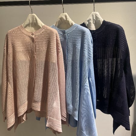Flared cardigan