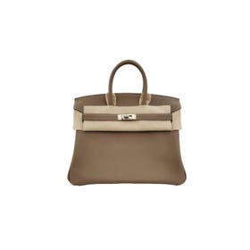 【全新】爱马仕 Birkin 25 Swift Etoupe B刻印 SV金属件