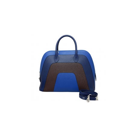 [신품] Hermès Bolide 1923 나이트 레인보우 30 엡슨 블루 프랑스외 기타 Z각인 SV 금속 피팅
