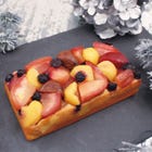 Chestnut and Red Delicious Apple Pound Cake