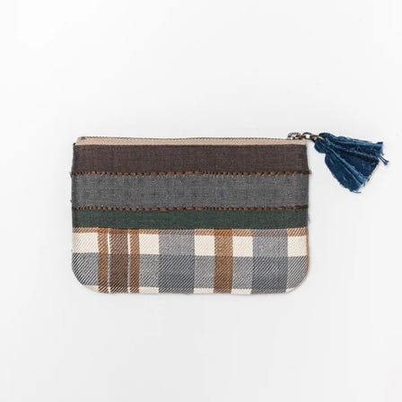 柳染織工房 × TERAS　BORO FABRIC ウォレット