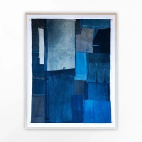 BORO FABRIC Tapestry

This tapestry is created by carefully applying sashiko to BORO, an old cloth that has been passed down through the ages, and sewing together fabrics with different expressions.