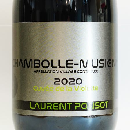 CHAMBOLLE MUSIGNY CUVEE DE LA VIOLETTE LAURENT PONSOT