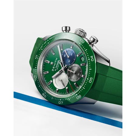 真力時 Chronomaster Sport Green 03.3119.3600/56.R952