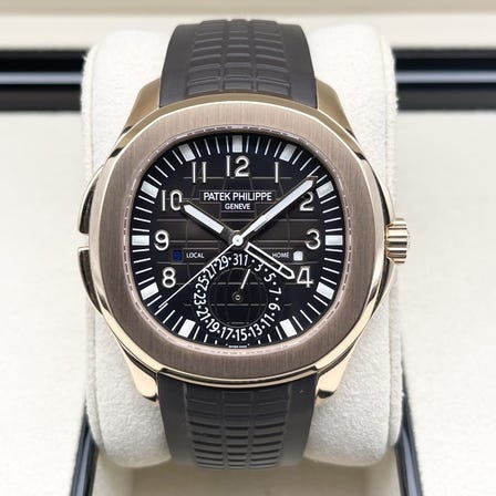 파텍 필립 아쿠아 노트 5164R-001 브라운 엠보스 40.8mm