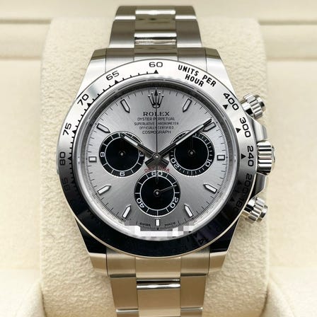 勞力士 Daytona 126509 鋼和亮黑色 40 毫米