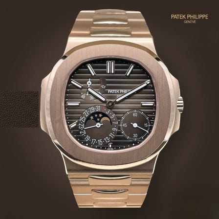 パテックフィリップ ノーチラス 5712/1R-001 ブラウン・ソレイユ 40mm