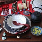 Tableware made in Japan (pottery, lacquerware and glasses)