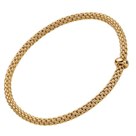FOPE Must-Have Prima YG Flex'it Bracelet Black Diamond