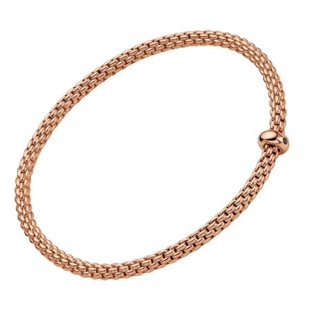 FOPE Must-Have Prima RG Flex'it Bracelet Black Diamond