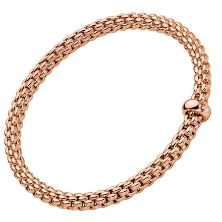 FOPE Must-Have SOLO RG Flex'it Bracelet White Diamond