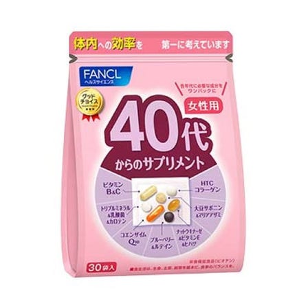 40歲開始的健康營養素 女性用