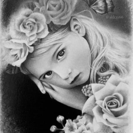 Kaori Iwata "butterfly folly" (drawing on paper)
*framed