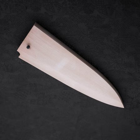 出刃刀專用樸木刀鞘（附有固定銷）210mm