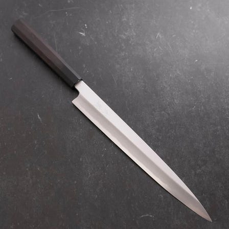 柳刃 白紙二号 霞 水牛黒檀柄 270mm