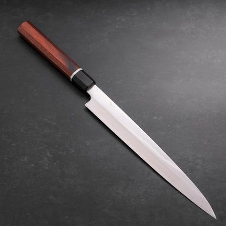 柳刃刀 VG-10 多层钢 樱桃木刀柄 240mm 附刀鞘