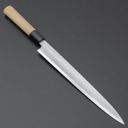 Hitohira Togashi White #2 Yanagiba 270mm Ho Wood Handle (D-Shape/ Saya)