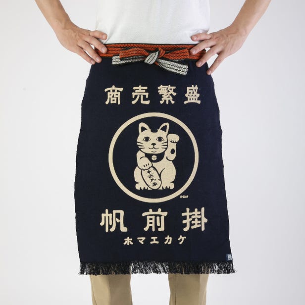 Standard No. 2 Fabric MAEKAKE, lucky motif, beckoning cat