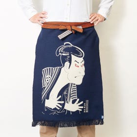Standard No. 2 fabric Maekake, Sharaku Edobei