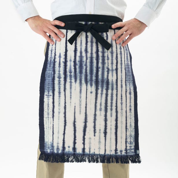 Standard No. 2 fabric Maekake, Arimatsu Shibori Tornado