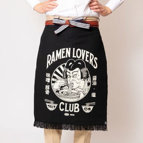 经典款2号艺术家前挂围裙「Ramen Lovers Club」