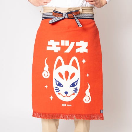 스테디셀러 2호 아티스트 앞치마 「Kitsune」