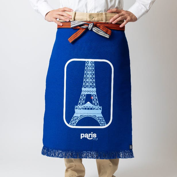 经典款2号艺术家前挂围裙「paris」