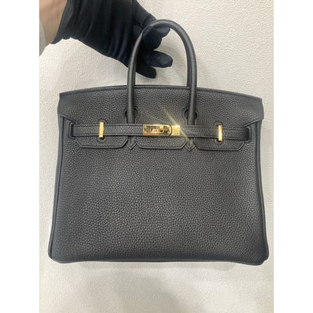 에르메스 버킨25 토고 블랙 Y각인 S랭크